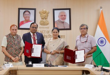 Delhi CM steers signing of MoU for new biogas plants in Okhla, Tughlakabad Delhi CM steers signing of MoU for new biogas plants in Okhla, Tughlakabad