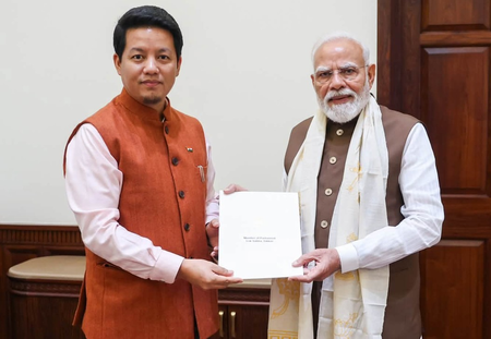 Sikkim MP meets PM Modi, seeks center’s intervention on key issues Sikkim MP meets PM Modi, seeks center’s intervention on key issues