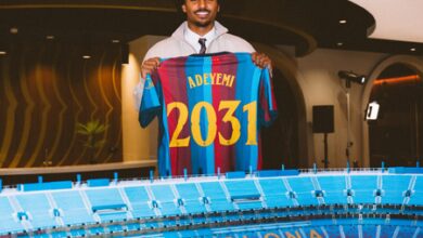 Adeyemi keen to reunite with Flick, eyes Germany recall after Barcelona move Adeyemi keen to reunite with Flick, eyes Germany recall after Barcelona move