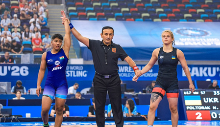 Wrestling: Nikita Sehrawat clinches 57kg silver; Kamna and Garima bag bronze in U17 World C’ships Wrestling: Nikita Sehrawat clinches 57kg silver; Kamna and Garima bag bronze in U17 World C’ships