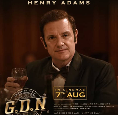 Madhavan-starrer GDN’s makers reveal Hollywood actor Carl Andrew Harte’s look as Henry Adams in film! Madhavan-starrer GDN’s makers reveal Hollywood actor Carl Andrew Harte’s look as Henry Adams in film!