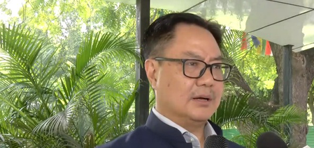 Rijiju urges Oppn not to disrupt passage of key bills, hails anti-paper leak law Rijiju urges Oppn not to disrupt passage of key bills, hails anti-paper leak law