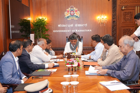 Karnataka CM Shivakumar chairs high-level meeting on Cauvery water issue after CWMA’s order