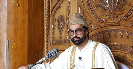 Mirwaiz Umar Farooq expresses concern over unrest across LoC, calls for dialogue, respect for human rights Mirwaiz Umar Farooq expresses concern over unrest across LoC, calls for dialogue, respect for human rights
