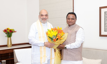 CM Majhi meets HM Shah, seeks continued Central support for Odisha’s development