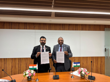 India, Lesotho review entire spectrum of bilateral ties and cooperation India, Lesotho review entire spectrum of bilateral ties and cooperation