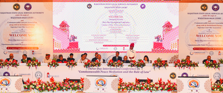 CJI Surya Kant inaugurates Commonwealth Peace Mediation Conference in Jaipur, calls ‘mediation’ the foundation of social harmony CJI Surya Kant inaugurates Commonwealth Peace Mediation Conference in Jaipur, calls ‘mediation’ the foundation of social harmony