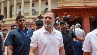 Rahul Gandhi continues attack on Home Minister, INDIA bloc rallies behind