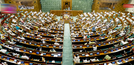 Lok Sabha adjourned till noon amid Opposition uproar
