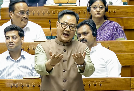 Breach of position and privilege: Rijiju on Rahul Gandhi’s targeting of Home Minister Breach of position and privilege: Rijiju on Rahul Gandhi’s targeting of Home Minister