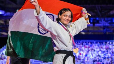 CWG 2026: ‘This gold is for Yogi-ji who supported me,’ says Asmita Dey after judo triumph (Ld) CWG 2026: ‘This gold is for Yogi-ji who supported me,’ says Asmita Dey after judo triumph (Ld)