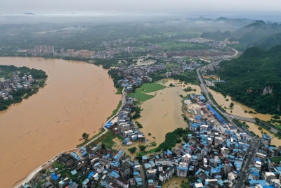 China: 6 dead, 11 missing after torrential rains hit Guangxi