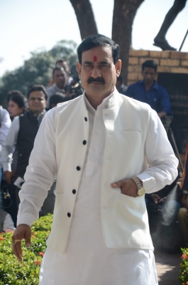Respect party’s decision, don’t resort to violence: Narottam Mishra tells protesting supporters as 8 cops injured
