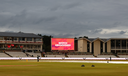1st T20I: Series opener between India and England called off after first innings due to rain 1st T20I: Series opener between India and England called off after first innings due to rain