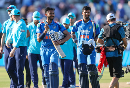 1st ODI: All-round Axar guides India to a six-wicket victory over England, take 1-0 series lead 1st ODI: All-round Axar guides India to a six-wicket victory over England, take 1-0 series lead