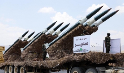Airstrikes hit Houthi military sites in Yemen as group claims attacks on Saudi energy facilities