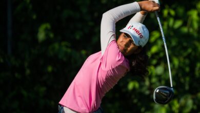 Flurry of bogeys on a tough day see Diksha and Aditi miss cut at Women’s Open