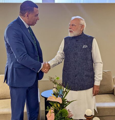PM Modi thanks Jamaican counterpart for warm I-Day wishes, says India values friendship