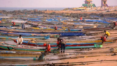 Eight Andhra fishermen missing in Bay of Bengal Eight Andhra fishermen missing in Bay of Bengal