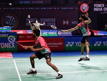 ‘Parents are watching me live after 13 years’: Arjun-Hariharan savour Badminton WC opener win ‘Parents are watching me live after 13 years’: Arjun-Hariharan savour Badminton WC opener win