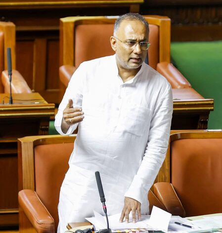 Ex-minister Dinesh Gundu Rao expresses disappointment after missing Karnataka Cabinet berth