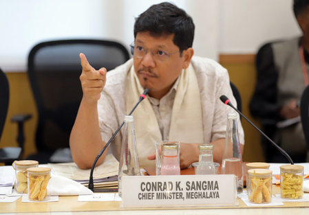 Flash flood: Assam and Meghalaya working on long-term fix, says Conrad Sangma Flash flood: Assam and Meghalaya working on long-term fix, says Conrad Sangma
