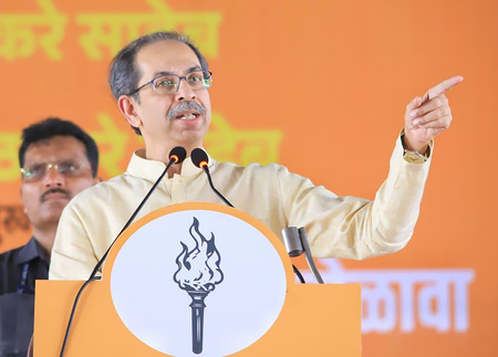 Peas of falsehood won’t cook: Shiv Sena(UBT) in ‘Saamana’ targets BJP over youth rallies, school meals
