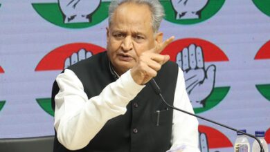 Amid row, Gehlot highlights Congress’ association with Vande Mataram during freedom struggle