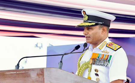 Indian Navy Chief embarks on 4-day Mauritius visit to strengthen maritime cooperation Indian Navy Chief embarks on 4-day Mauritius visit to strengthen maritime cooperation
