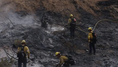 Fast-growing wildfire near US Nevada-California border injures 6, forces 42,000 to evacuate Fast-growing wildfire near US Nevada-California border injures 6, forces 42,000 to evacuate