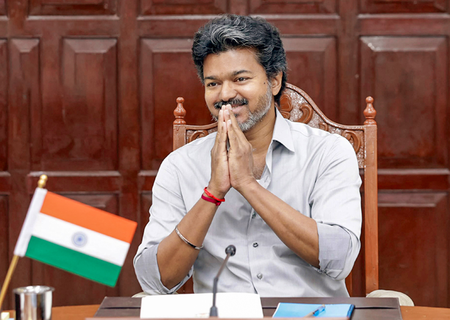 CM Vijay leads mass pledge, calls on youth to help build drug-free Tamil Nadu CM Vijay leads mass pledge, calls on youth to help build drug-free Tamil Nadu