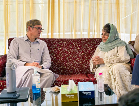Mehbooba Mufti responsible for Article 370 abrogation, says JKNC on PDP chief’s ‘dimagi Naxal’ remark