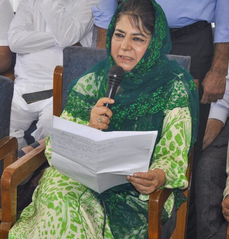 PDP being targeted because it seeks restoration of Article 370, claims Mehbooba Mufti PDP being targeted because it seeks restoration of Article 370, claims Mehbooba Mufti