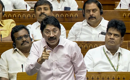 Dayanidhi Maran says Vijay govt displaying ‘fascist’ tendencies; criticises stance on Cauvery, NEET Dayanidhi Maran says Vijay govt displaying ‘fascist’ tendencies; criticises stance on Cauvery, NEET