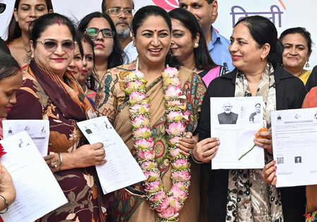 ‘Delhi Lakshmi Yojana will empower women’: BJP; Applicants grateful for ‘financial security’ ‘Delhi Lakshmi Yojana will empower women’: BJP; Applicants grateful for ‘financial security’