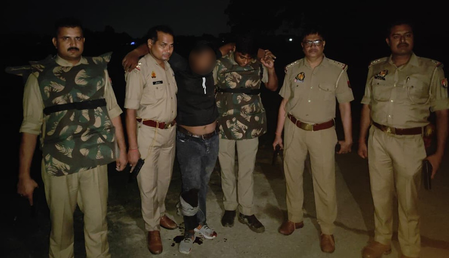 Two wanted criminals arrested in police encounter in UP’s Deoria Two wanted criminals arrested in police encounter in UP’s Deoria