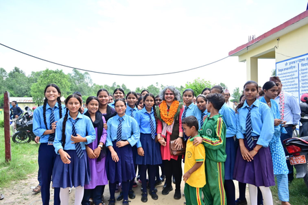 Nepal: Construction of another school building begins with Indian assistance Nepal: Construction of another school building begins with Indian assistance