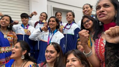 CWG 2026: Preeti, Jaismine, Sakshi, Sachin win as India rule boxing ring with seven gold (Ld) CWG 2026: Preeti, Jaismine, Sakshi, Sachin win as India rule boxing ring with seven gold (Ld)