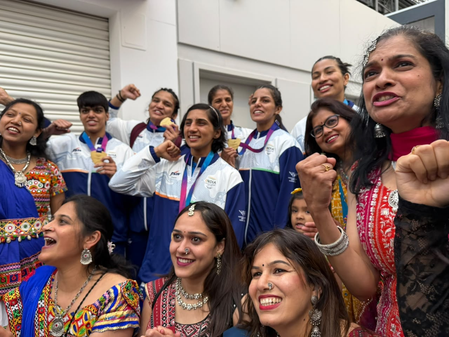 CWG 2026: Preeti, Jaismine, Sakshi, Sachin win as India rule boxing ring with seven gold (Ld) CWG 2026: Preeti, Jaismine, Sakshi, Sachin win as India rule boxing ring with seven gold (Ld)