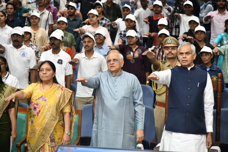 Gujarat hosts state launch of PM Modi’s nationwide anti-drug youth campaign Gujarat hosts state launch of PM Modi’s nationwide anti-drug youth campaign