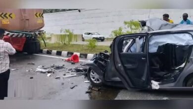 Five killed as car rams stationary lorry in TN’s Pollachi