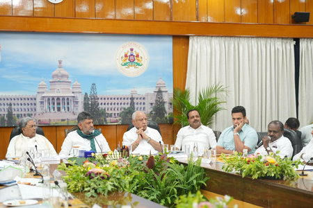 All-party meet: Karnataka to decide on Cauvery water release after consultations; Oppn backs govt on state’s interests All-party meet: Karnataka to decide on Cauvery water release after consultations; Oppn backs govt on state’s interests