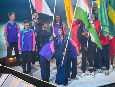 President Murmu lauds Indian contingent for Glasgow CWG performance, hails women athletes President Murmu lauds Indian contingent for Glasgow CWG performance, hails women athletes