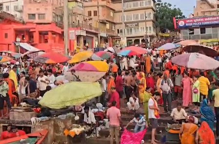 Thousands throng Shiva temples across nation on first Monday of Sawan Thousands throng Shiva temples across nation on first Monday of Sawan