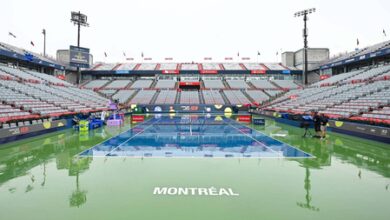 Tennis: Washington final delayed due to inclement weather Tennis: Washington final delayed due to inclement weather