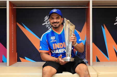 ‘Difficult to find right words’: outgoing India fielding coach Dilip pens emotional farewell note