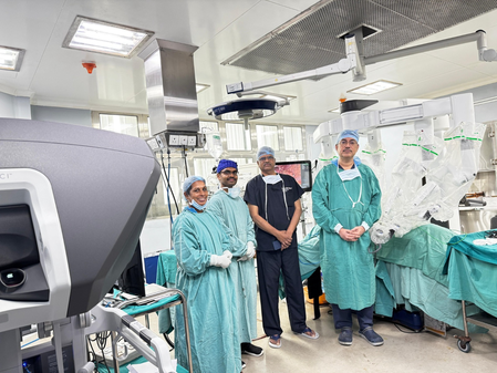 NIMS achieves milestone of 1,000 robotic-assisted surgeries