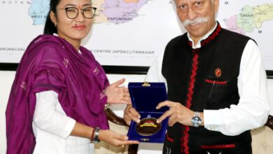 Arunachal Guv honours Itanagar Mayor, calls for ‘Zero Litter Mission’ to make capital a sustainable tourism hub Arunachal Guv honours Itanagar Mayor, calls for ‘Zero Litter Mission’ to make capital a sustainable tourism hub