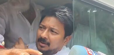 Udhayanidhi Stalin detained, taken for questioning over remarks against CM Vijay, actor Trisha