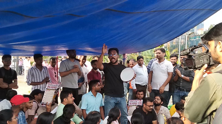 Jharkhand recruitment exam protest enters Day 11, students threaten Assembly gherao on Aug 6 Jharkhand recruitment exam protest enters Day 11, students threaten Assembly gherao on Aug 6